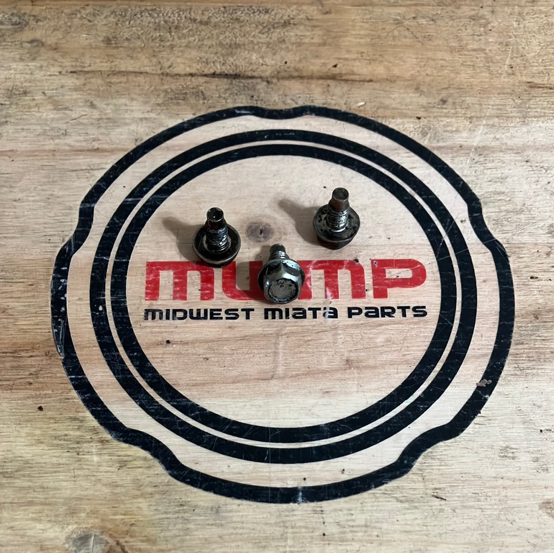 19902005 Mazda Miata Water Pump Pulley Bolt Kit (3) 997940612