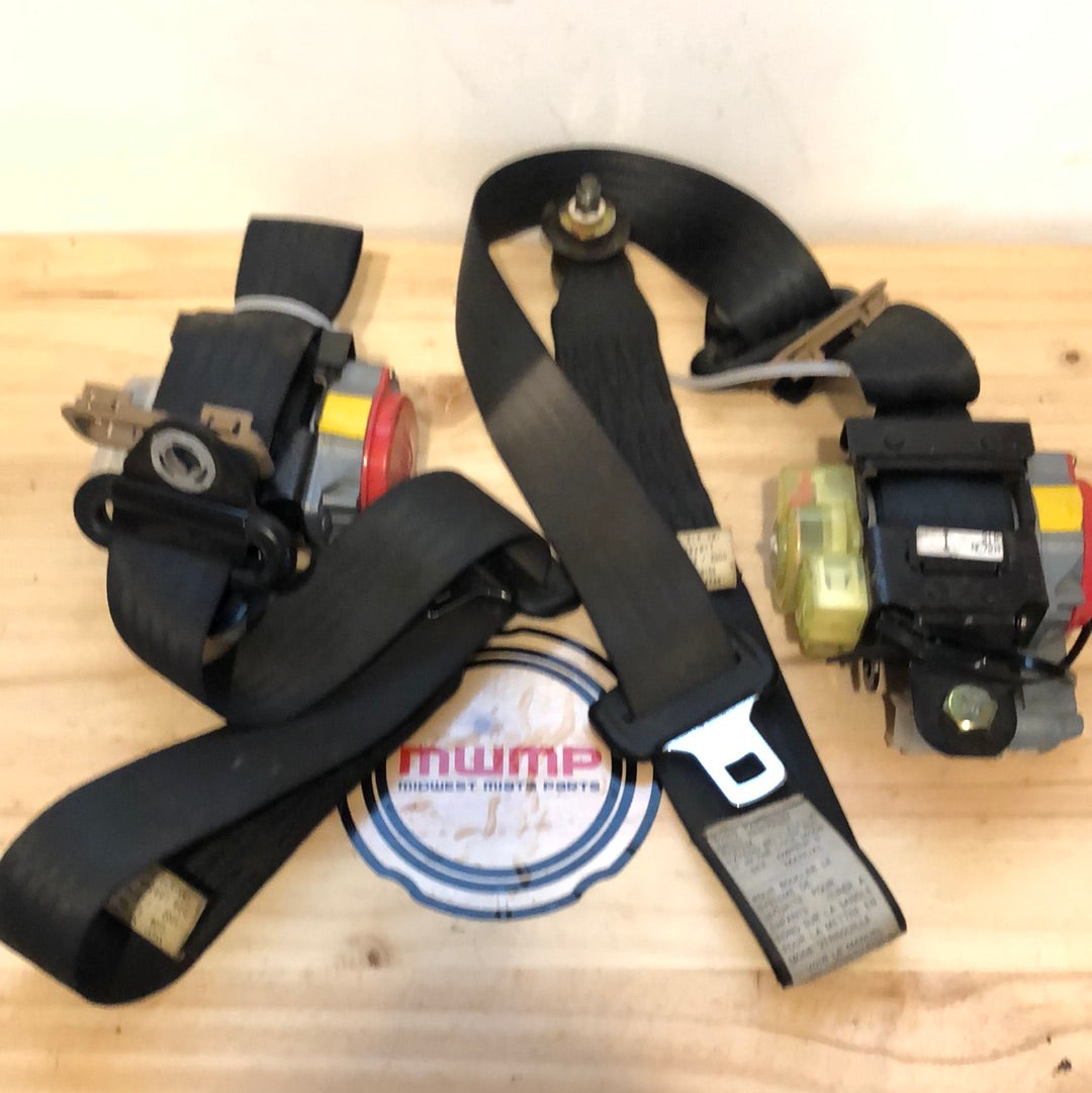 20012005 Mazda Miata Seat Belt Set Tan Trim Midwest Miata Parts
