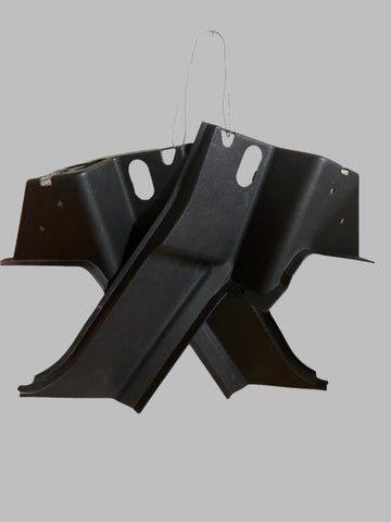 1994-1997 Mazda Miata B Pillar Trim (Black) with (Hardtop Side Striker Cut Out) Black NA76-68