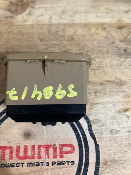 2001-2005 Mazda Miata Black Power Window Switch (Tan)