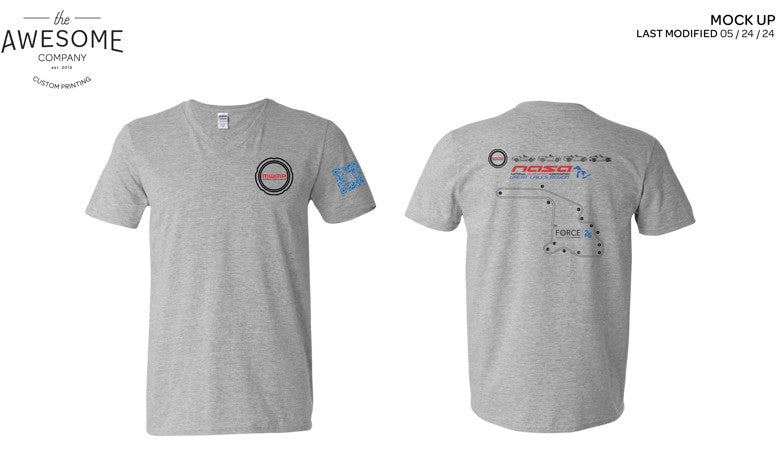 Midwest Miata Parts 2024 Charity Raffle Ride T Shirt