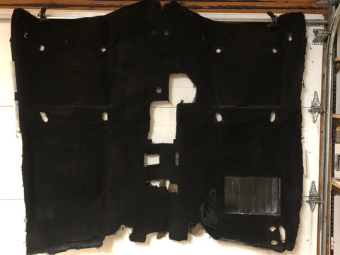1990-1997 Mazda Miata Black Floor Carpet