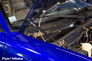 1990-2005 Mazda Miata Flyin' Miata NA/NB dual hood lift kit