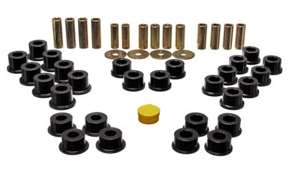 1990-2005 Mazda Miata Energy Suspension Polyurethane Energy Suspension Rear Control Arm Bushing Set (Black) 11.3106G