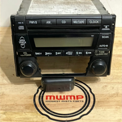 2001-2003 Mazda Miata AM/FM/CD Player Stereo Radio NC72-66-9R0
