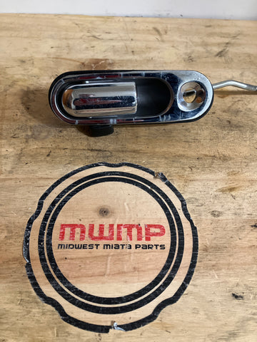 1990-1997 Mazda Miata Left Outer Chrome Door Handle NA01-59-410D