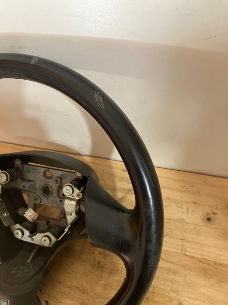 1999-2005 Mazda Miata Nardi Leather Steering wheel no airbag
