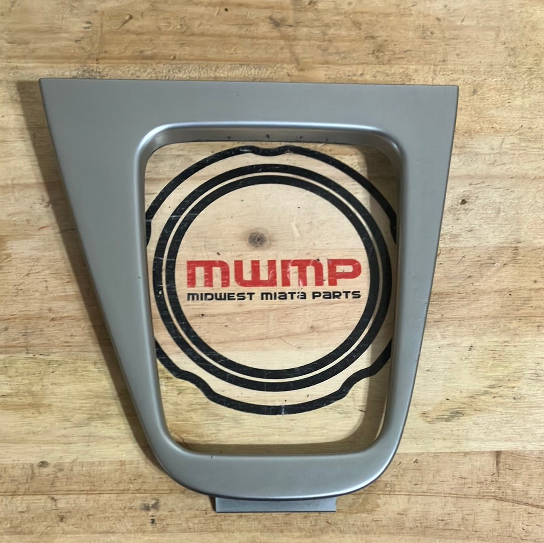 1999-2005 Mazda Miata Shifter Surround Trim NC10-64-471 (Silver)
