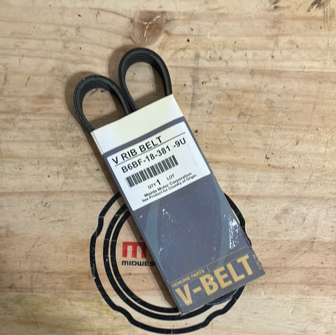 1994-2005 Mazda Miata PS/AC BELT B6BF-18-381-9U is