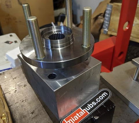 1990-2005 Mazda Miata Billet Enduro Rear Hub (MiataHub) With Premium SKF Bearing