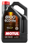 MOTUL 8100 ECO-LITE 5W20 - 5L - Synthetic Engine Oil ECO-LITE