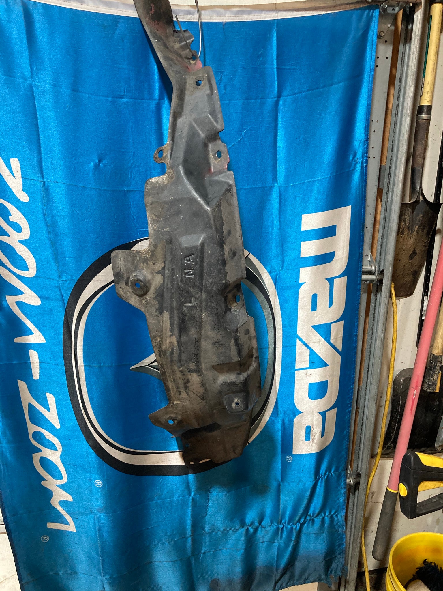 1990-1997 Mazda Miata Left Front NA Inner Fender Liner