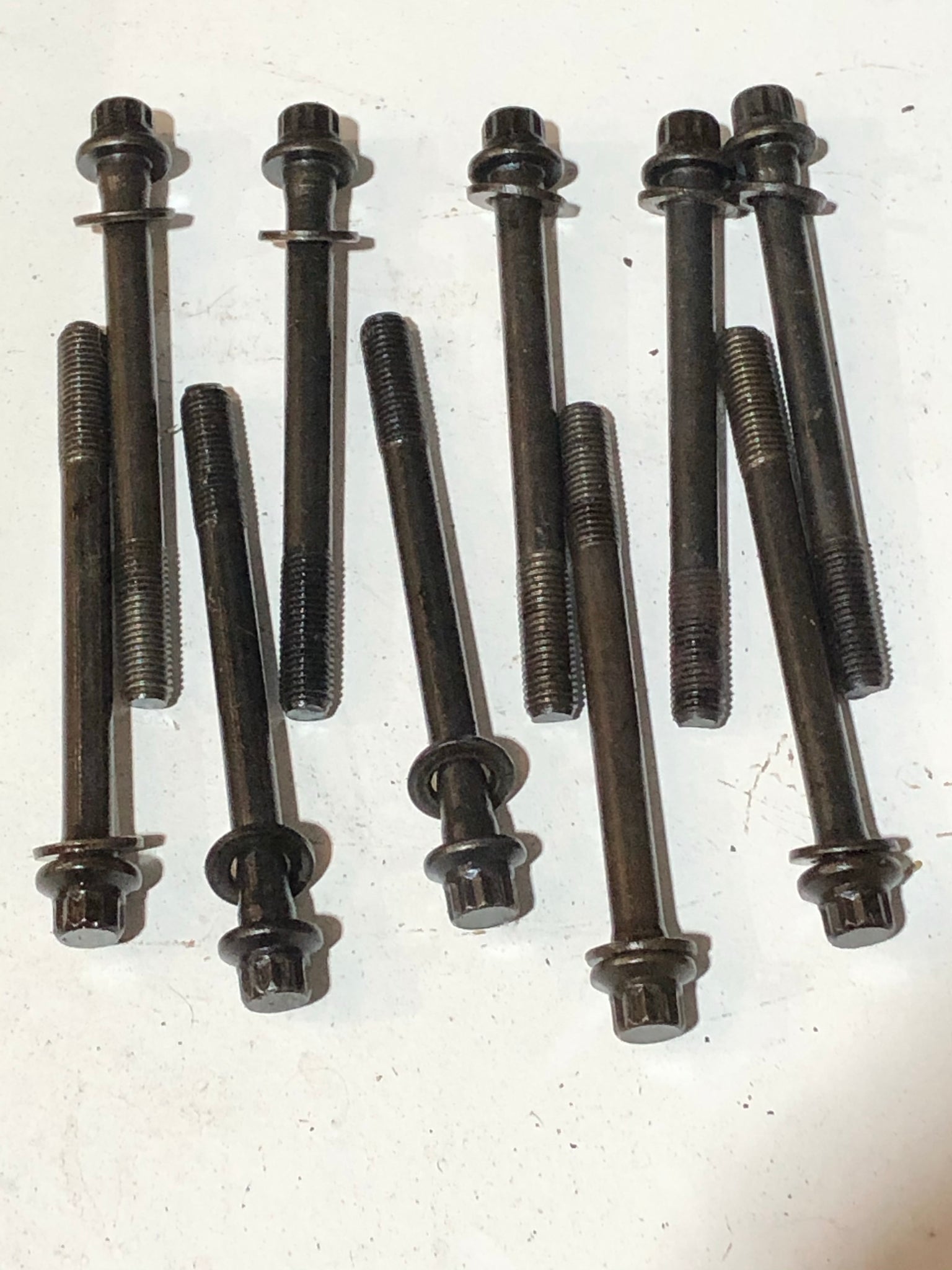 1990-2005 Mazda Miata Cylinder Head Bolts with Washer (set of 10)