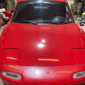 1990-1997 Mazda Miata Hood Red SU
