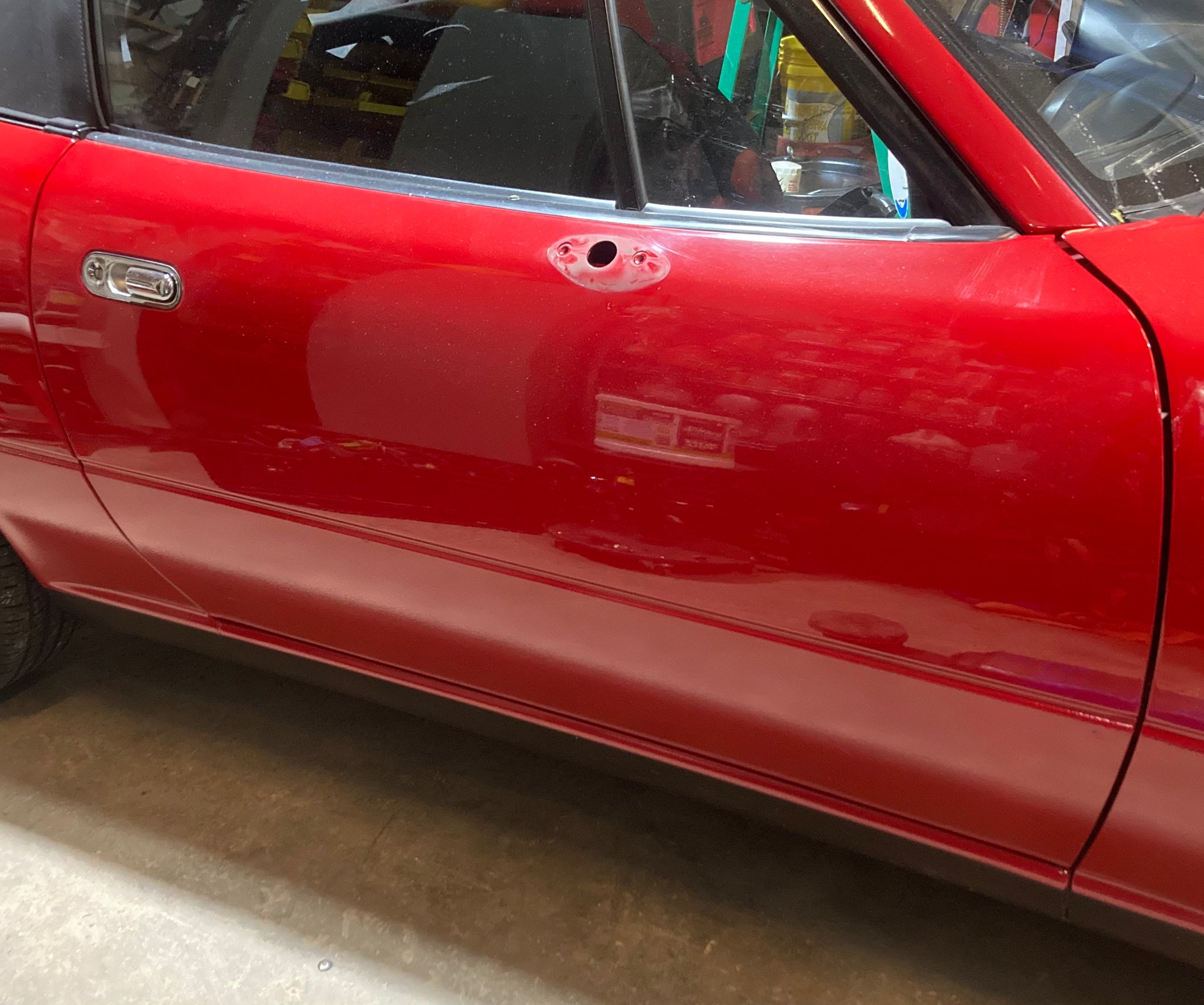 1990-1997 Mazda Miata Passen Side Door (Red) SU