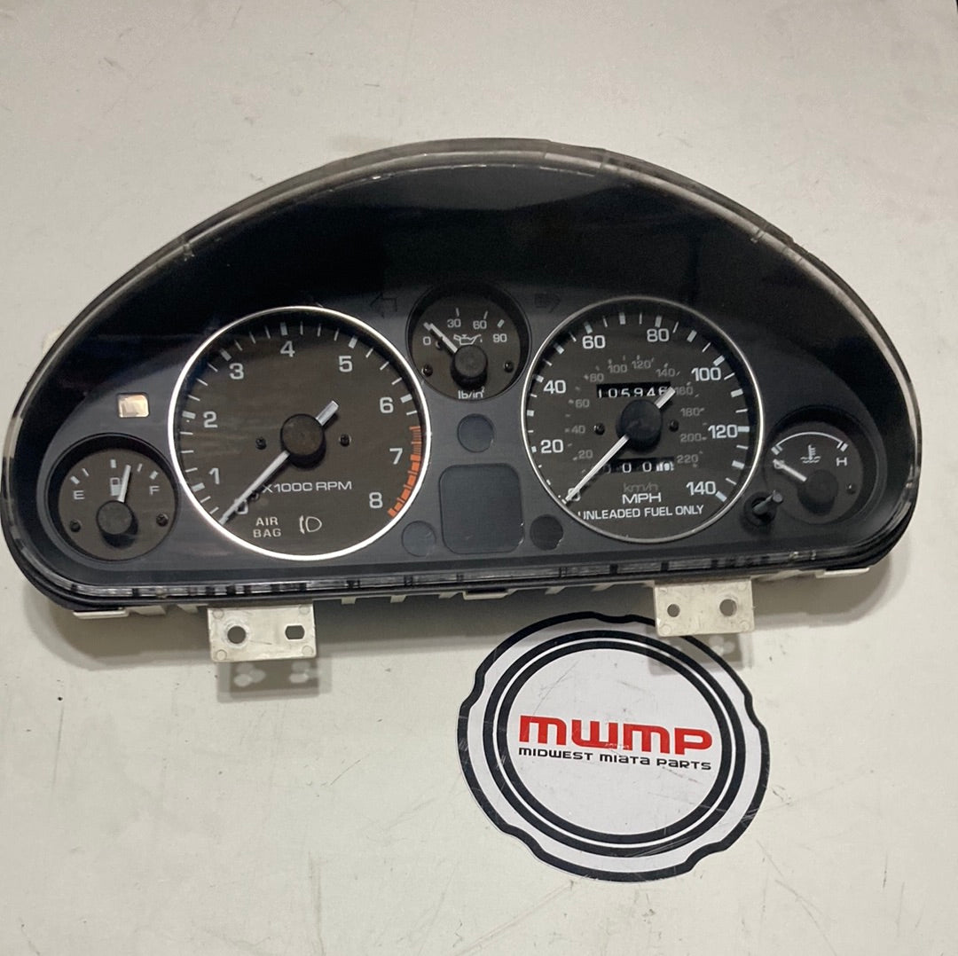 1990-1994 Mazda Miata Gauge Instrument Cluster Meter Set NA01-55-430C