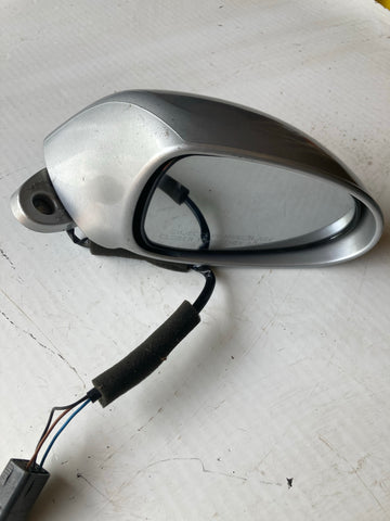 1999-2005 Mazda Miata Passenger Side Right Mirror Silver