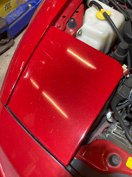 1990-1997 Mazda Miata Headlight Assembly Set Pair Pop Ups RED SU