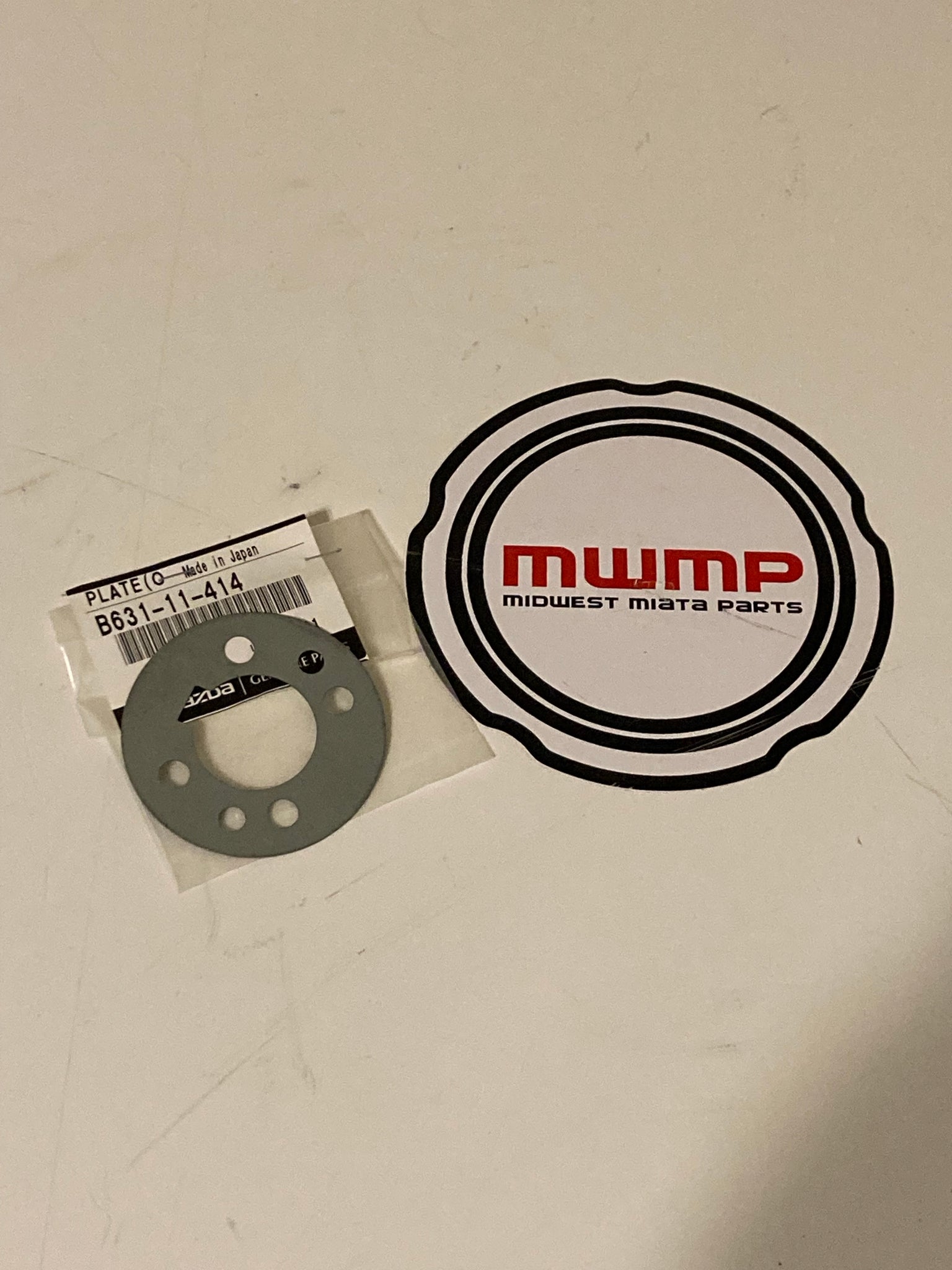 1990-1991.5 Mazda Miata Timing Belt Plate Spacer B631-11-414 used