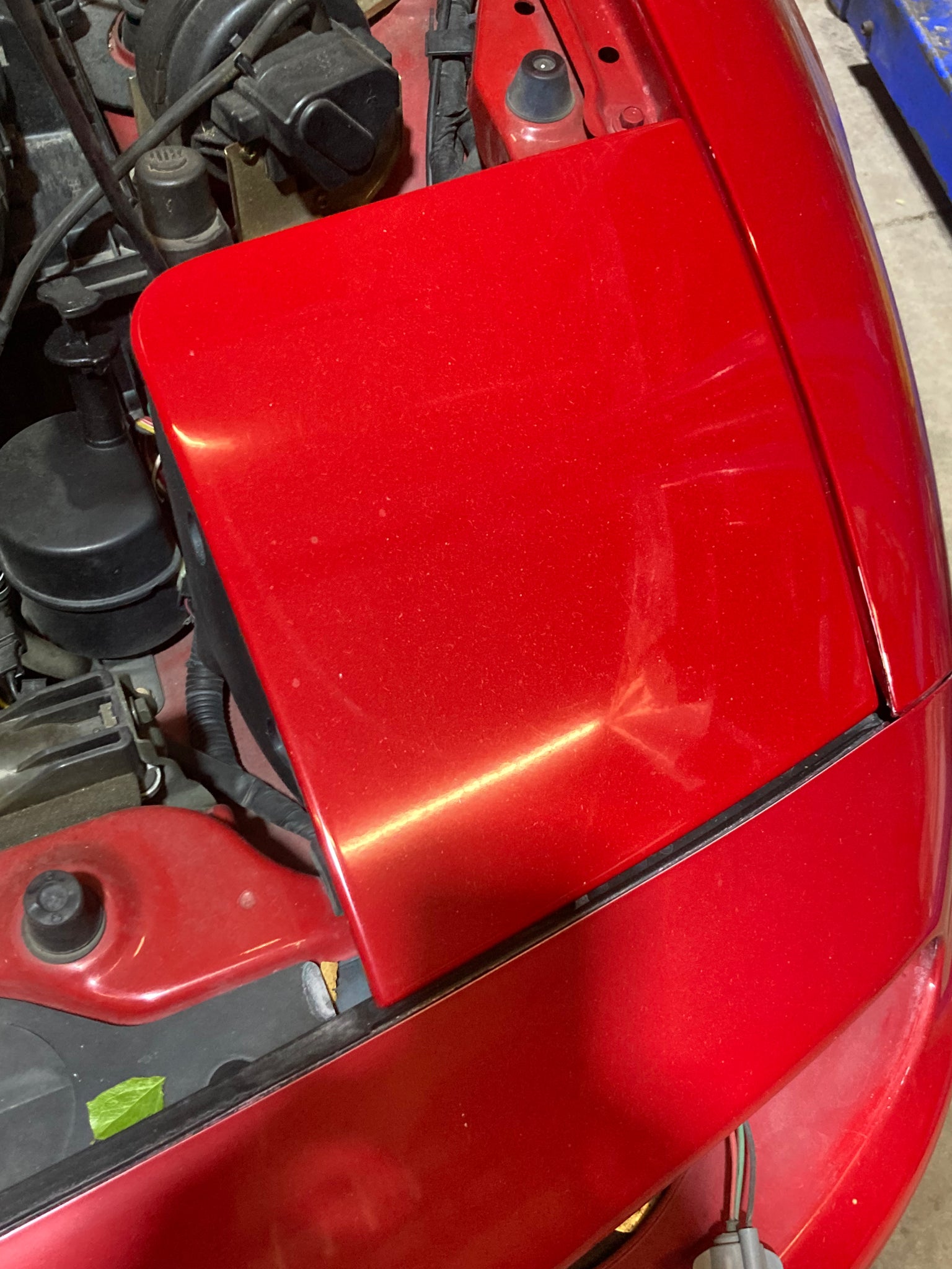 1990-1997 Mazda Miata Headlight Assembly Set Pair Pop Ups RED SU