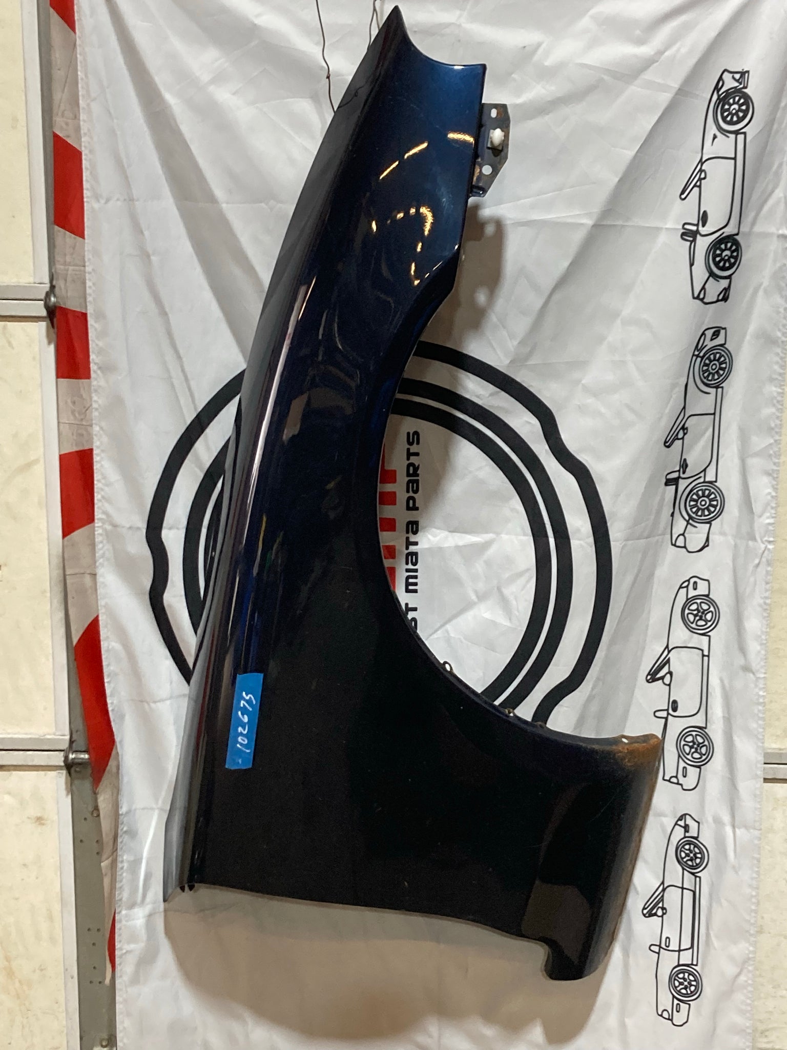 1999-2005 Mazda Miata Right Front Fender (Starlight Light Mica) Blue