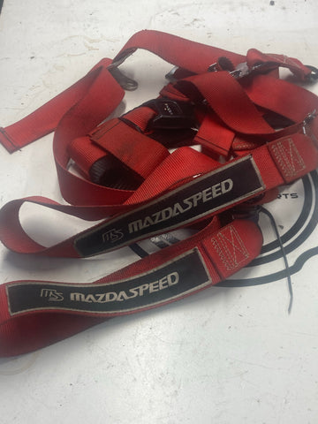 Mazdaspeed 4 point seat belt harness